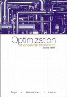 optimization of chemical processes 2nd edition thomas f. edgar, david. m. himmelblau 0070393591,
