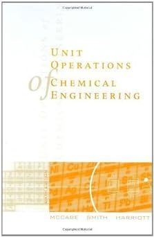 unit operations of chemical engineering 6th edition warren mccabe, julian smith 0070393664, 978-0070393660
