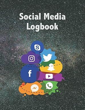social media logbook 1st edition bookmedia press b0987jlvv8, 979-8526030366