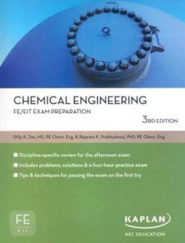 chemical engineering fe eit exam preparation 3rd edition dilip das, rajaram k prabhudesai 1427761329,