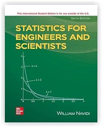statistics for engineers and scientists 6th edition william navidi 0073107670, 978-0073107677