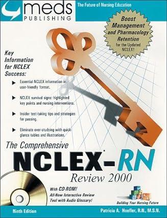 the comphrensive nclex rn review 2000 9th edition patricia a. hoefler 1565333071, 978-1565333079