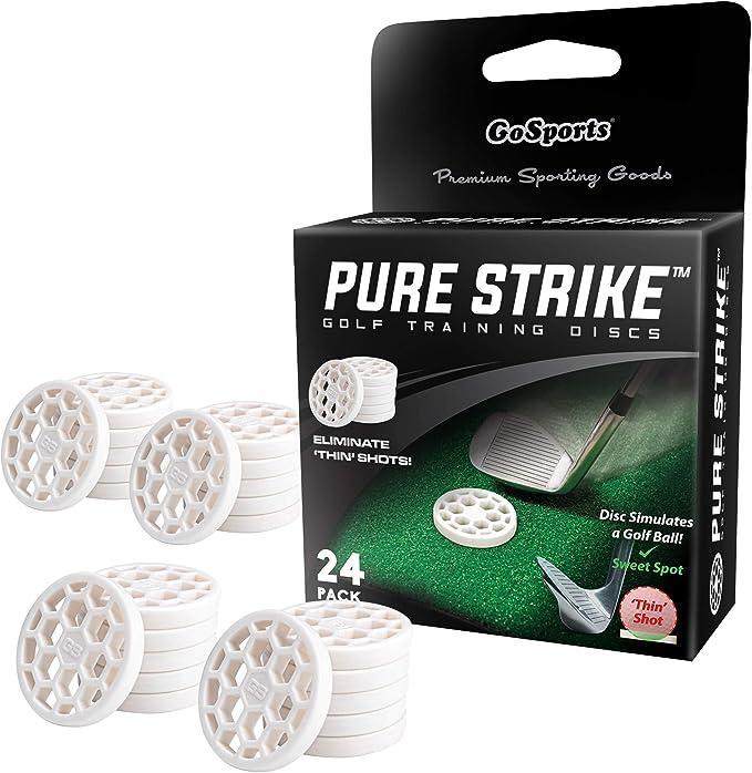 gosports golf pure strike golf training discs 24 pack  gosports b087c9prb3