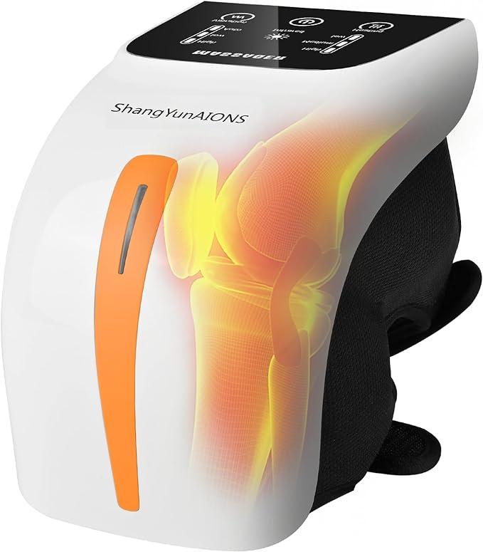 shangyunaions smart knee massager with heat and red light dc5v-2a shangyunaions b0chnvxdjz