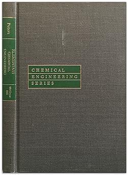 elementary chemical engineering 1st edition max stone peters 0070495866, 978-0070495869