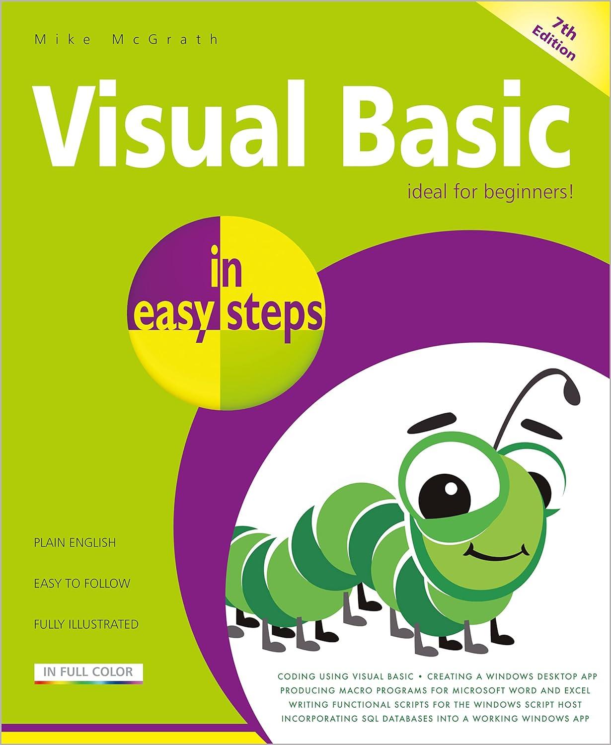 visual basic in easy steps 7th edition mike mcgrath 184078976x, 978-1840789768