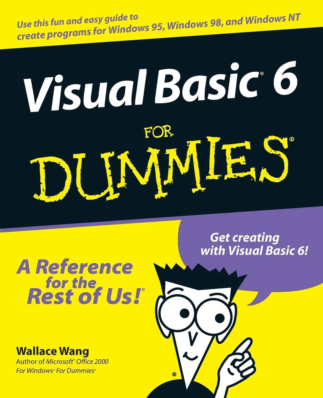 visual basic 6 for dummies 1st edition wallace wang 0764503707, 978-0764503702
