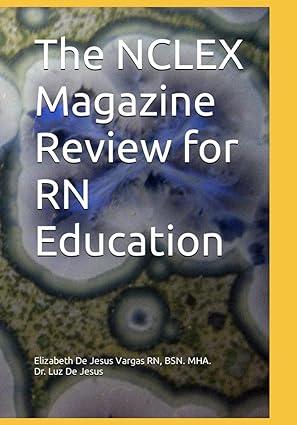 the nclex magazine review for rn education 2023 edition elizabeth de jesus vargas,  dr. luz de jesus vargas