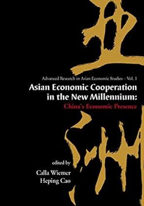 asian economic cooperation in the new millennium chinas economic presence 1st edition christopher m edmonds ,