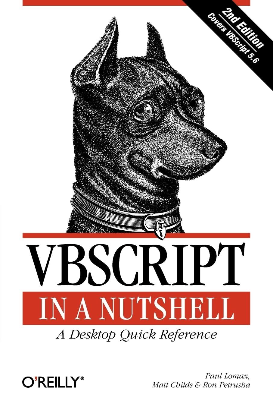 vbscript in a nutshell 2nd edition paul lomax, matt childs, ron petrusha 0596004885, 978-0596004880