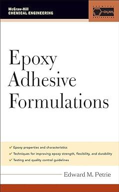 epoxy adhesive formulations 1st edition edward petrie 0071455442, 978-0071455442