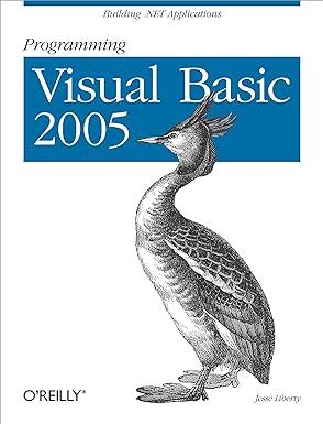 programming visual basic 2005 1st edition jesse liberty 0596009496, 978-0596009496