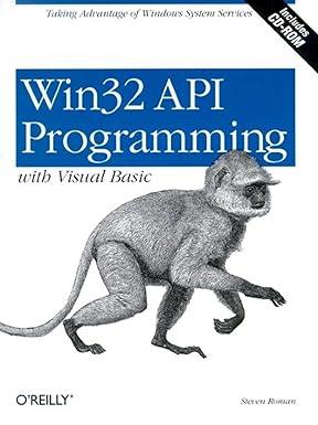 win32 api programming with visual basic 1st edition steven roman 1565926315, 978-1565926318