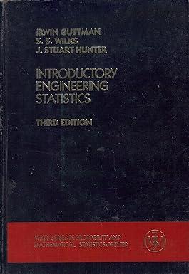 introductory engineering statistics 3rd edition irwin guttman, s. s. wilks, j. stuart hunter 047107859x,