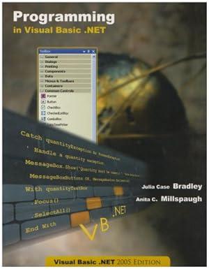 programming in visual basic net 1st edition anita c. millspaugh 0071100768, 978-0071100762