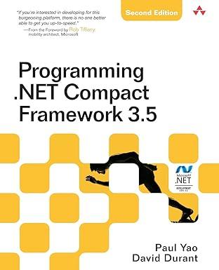 programming net compact framework 3.5 2nd edition paul yao, david durant 0321573587, 978-0321573582