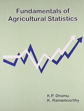 fundamentals of agricultural statistics 1st edition k. p. dhamu 8172335636, 978-8172335632