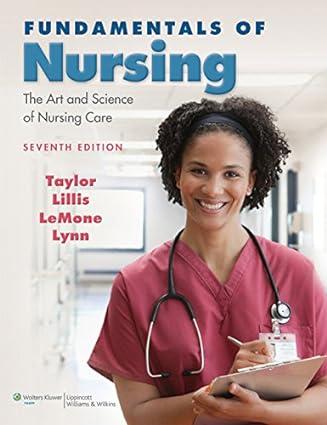 fundamentals of nursing the art and science of nursing care 7th edition lippincott williams & wilkins