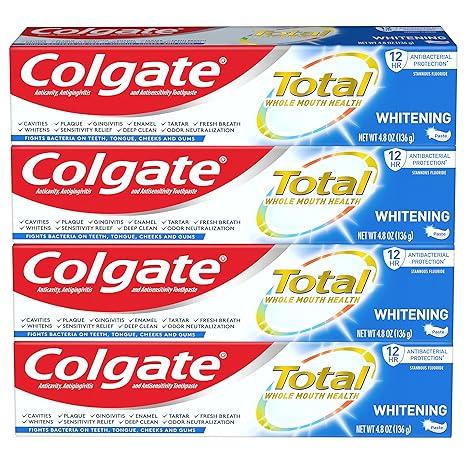 colgate total teeth whitening toothpaste  colgate b07jwvr1pk