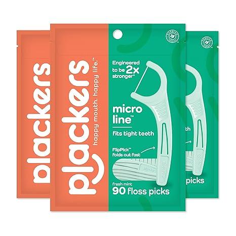 plackers micro mint dental floss picks 303867518 plackers b078xyc6r3