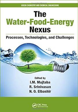 the water food energy nexus processes technologies and challenges 1st edition i. m. mujtaba, r. srinivasan,