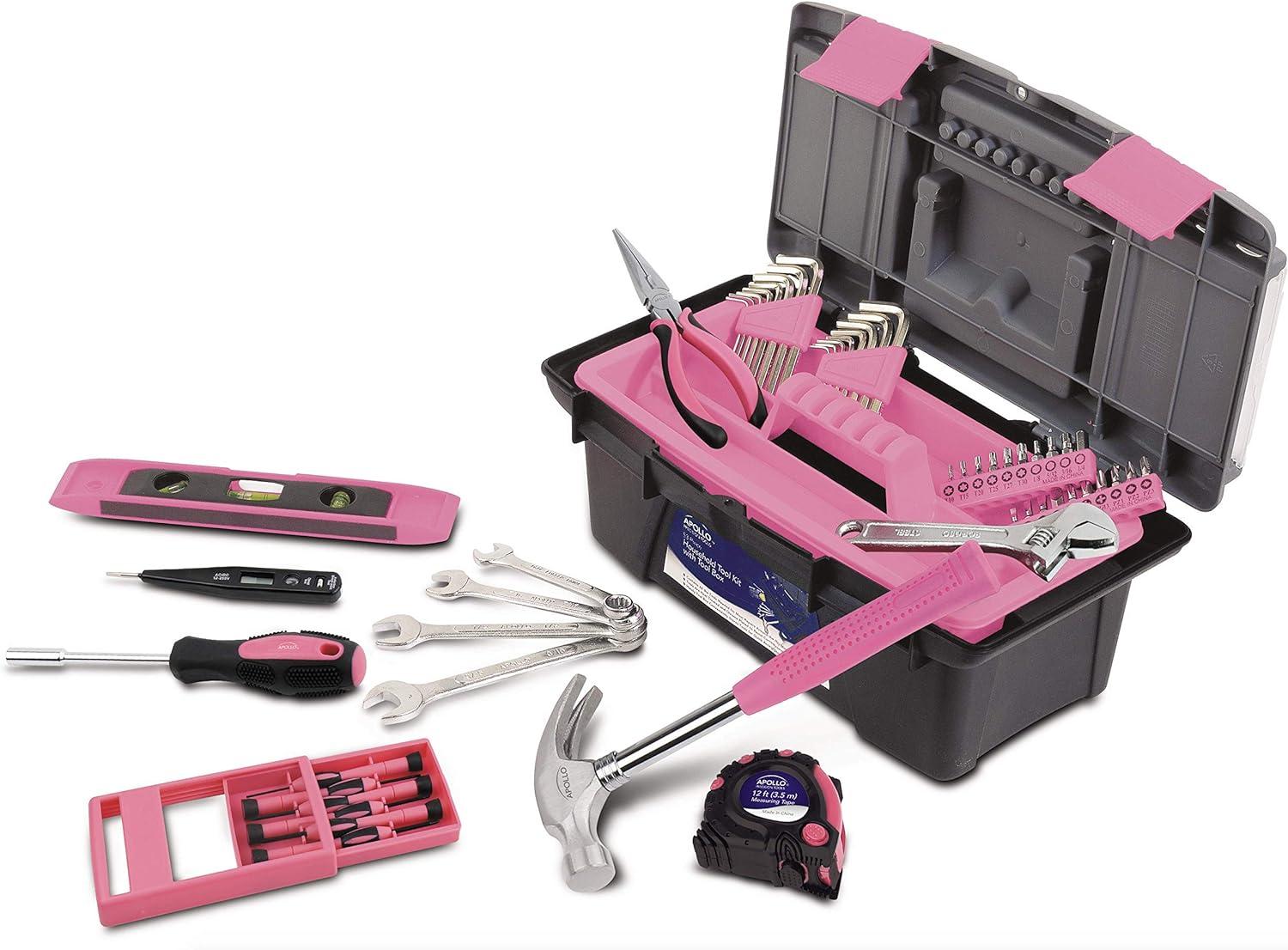 apollo tools 53 piece household tool set  apollo b005cmi4wm