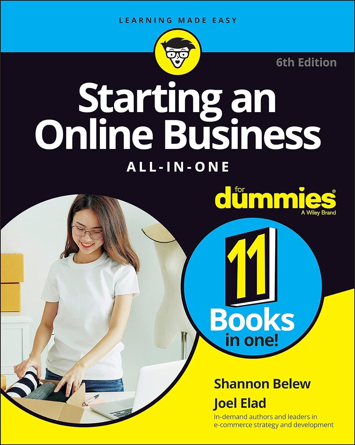 starting an online business all in one for dummies 1st edition joel elad , shannon belew 1119648467,