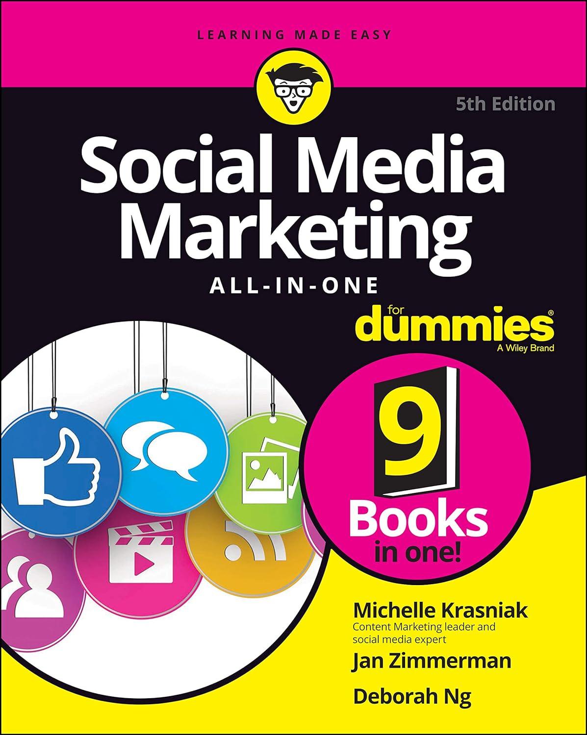 social media marketing all in one for dummies 1st edition michelle krasniak , jan zimmerman , deborah ng