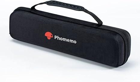 phomemo case compatible letter and a4 portable printer long hard shell bag-bk phomemo b0bwn2t476
