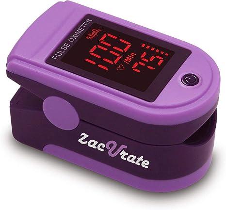 zacurate pro series fingertip pulse oximeter 500dl zacurate b01hsag8be