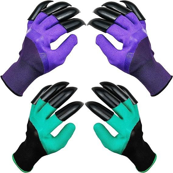 dccpaa garden gloves with claws for digging 2 pairs dccpaa b094ncqy8s