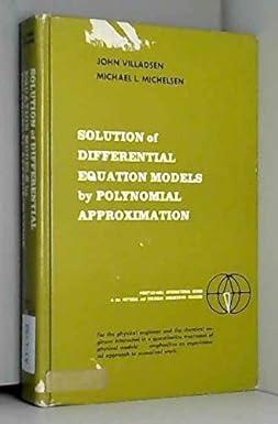 Solution Of Differential Equation Models By Polynomial Approximation