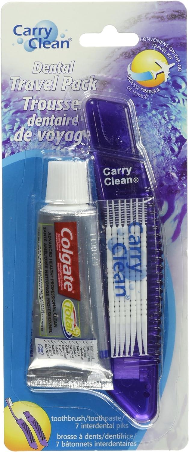 carry clean travel dental pack 3 piece set carry clean ?b01jczep68