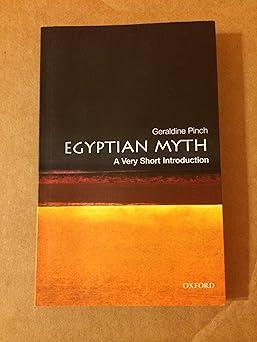 egyptian myth a very short introduction  geraldine pinch 0192803468, 978-0192803467