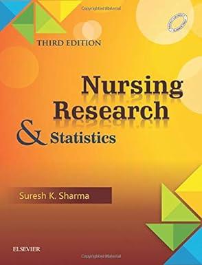 nursing research and statistics 3rd edition sharma 8131252698, 978-8131252697