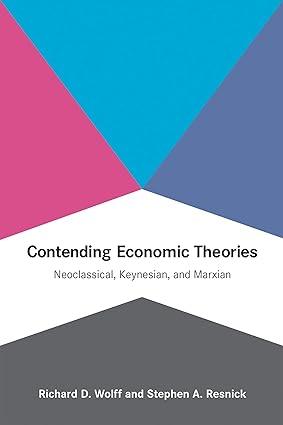 contending economic theories neoclassical keynesian and marxian 1st edition richard d wolff , stephen a