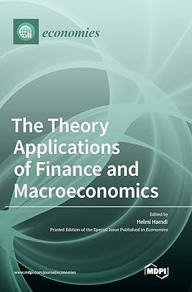 the theory applications of finance and macroeconomics 1st edition helmi hamdi 3036556893, 978-3036556895