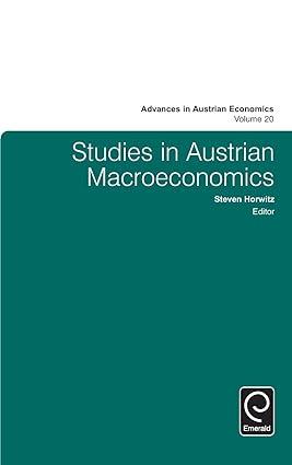 studies in austrian macroeconomics 1st edition steven horwitz 1786352745, 978-1786352743