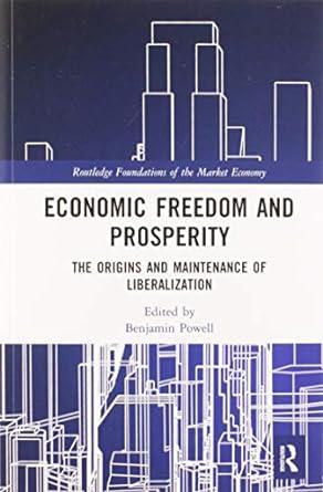 Economic Freedom And Prosperity The Origins And Maintenance Of Liberalization