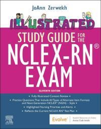 illustrated study guide for the nclex rn exam 11th edition joann zerwekh 0323777791, 978-0323777797