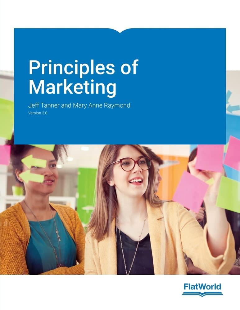 principles of marketing 3rd edition jeff tanner , mary anne raymond 1453374485, 978-1453374481