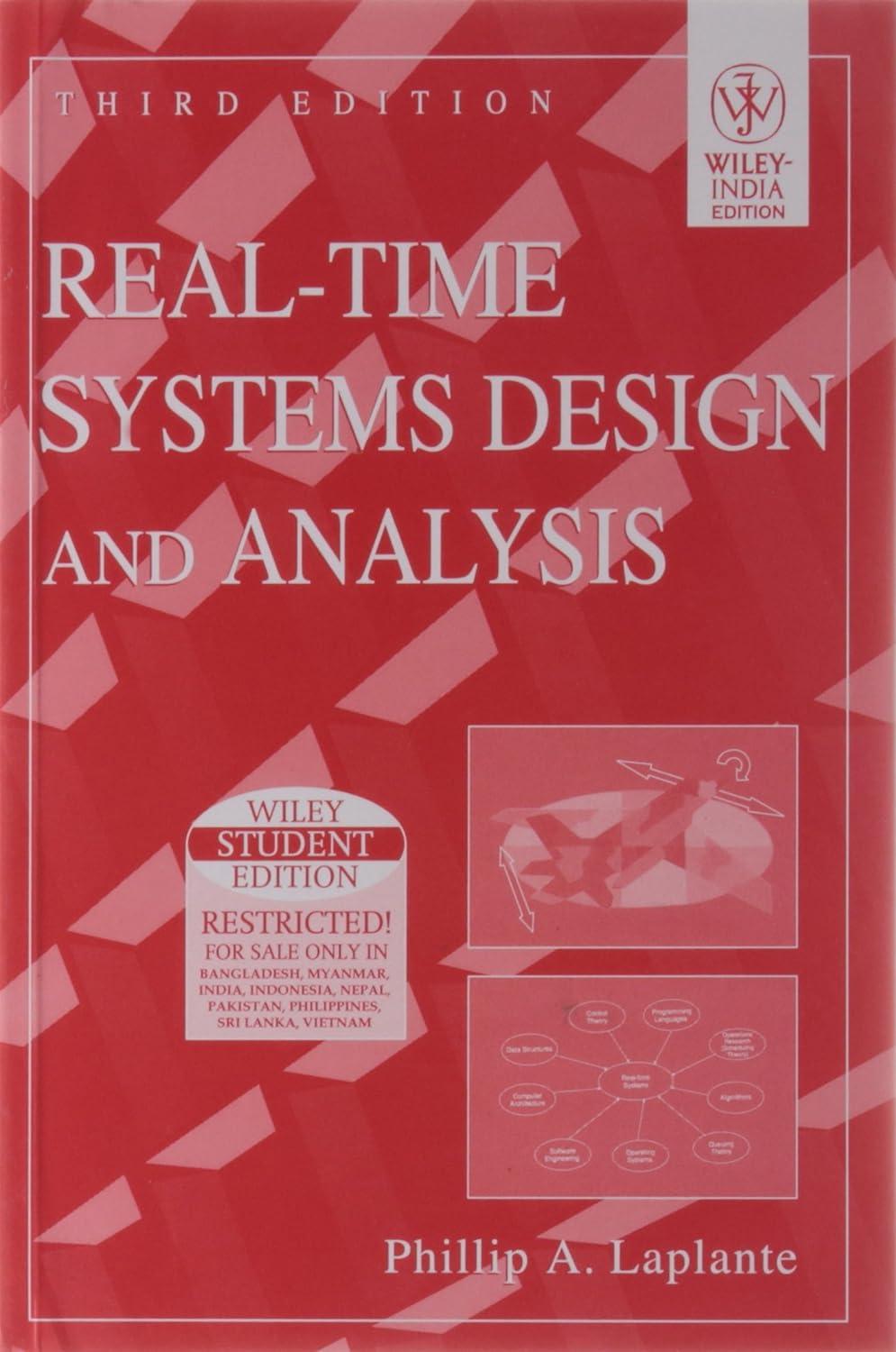 real time systems design  analysis 3rd edition phillip a. laplante 8126508302, 978-8126508303