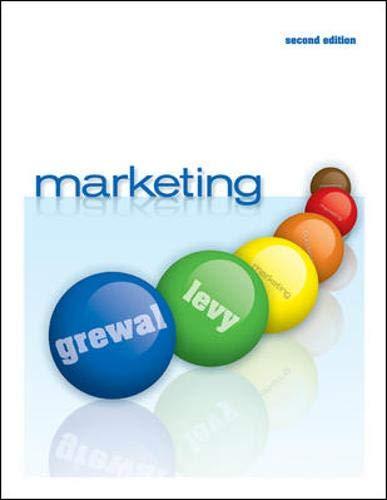 marketing 2nd edition dhruv grewal , michael levy 0073380954, 978-0073380957