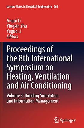 proceedings of the 8th international symposium on heating ventilation and air conditioning building