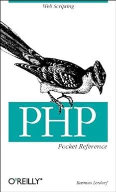 php pocket reference 1st edition rasmus lerdorf 1565927699, 978-1565927698