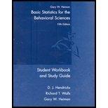 study guide for heimans basic statistics for the behavioral sciences 5th edition gary heiman 0618528148,