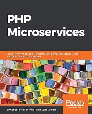 php microservices transit from monolithic architectures to highly available scalable and fault tolerant