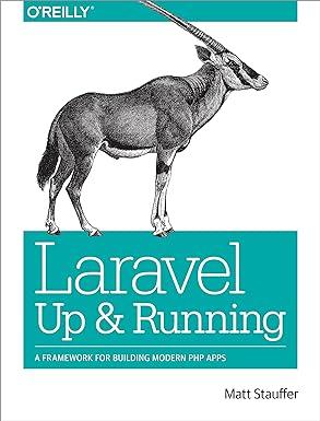 laravel up and running a framework for building modern php apps 1st edition matt stauffer 1491936088,