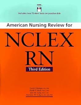 american nursing review for nclex-rn 3rd edition carol bininger, phyllis f. healy, marianne w rodgers