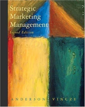 strategic marketing management 2nd edition carol h. anderson , julian vincze 0618338071, 978-0618338078